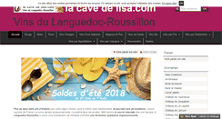 Desktop Screenshot of lacavedelisa.com